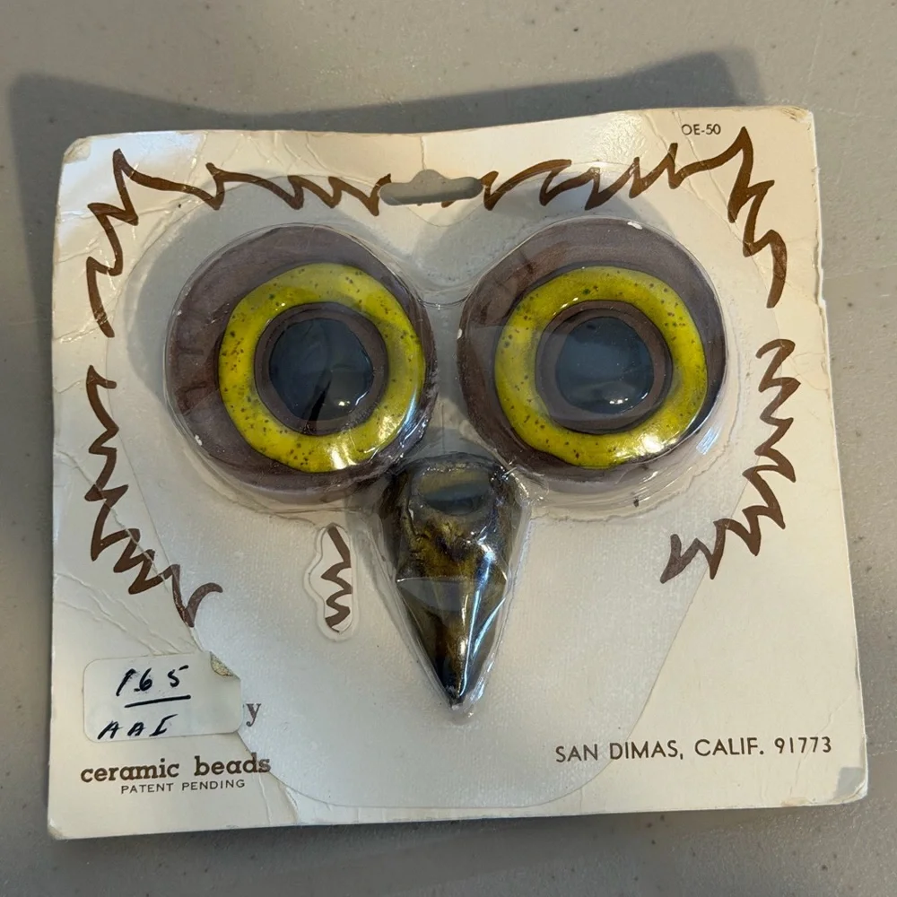 Vintage Owl Eyes Craft Supplies - Picture 4 of 7